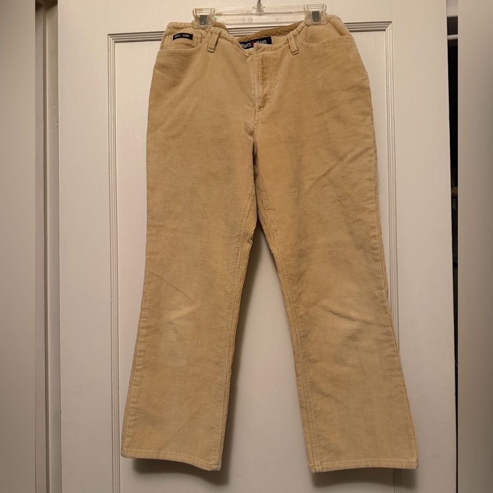 Roots Women's Corduroy Jeans in Beige